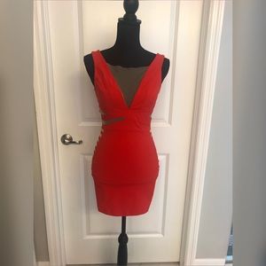 Sexy sleeveless dress